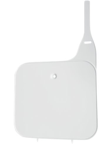 Front number holder UFO-Plast Honda white HO02607-041