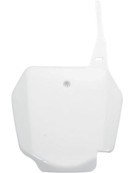 Porta-número delantero UFO-Plast Suzuki blanco SU03968-041