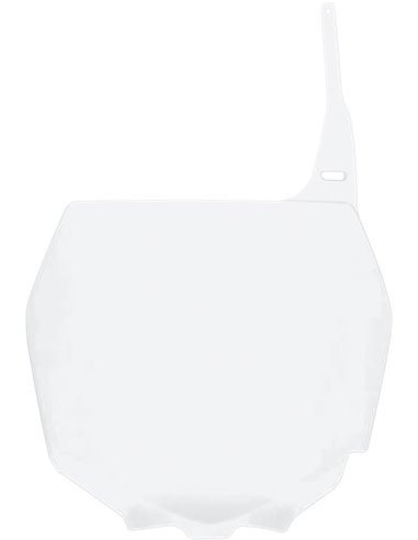 Porta-número delantero UFO-Plast Suzuki blanco SU03989-041