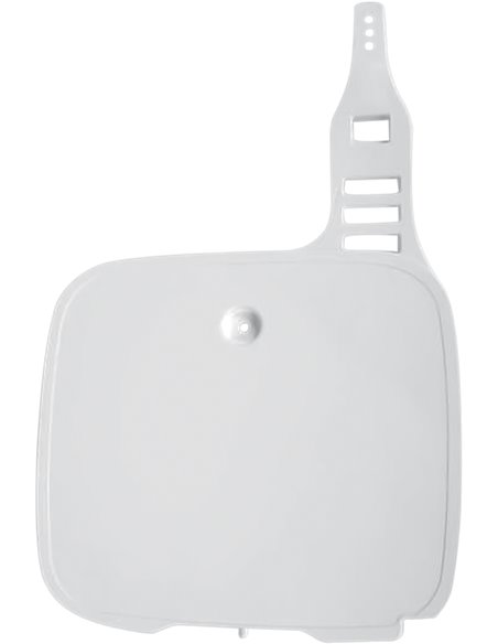 Porta-nombre davanter UFO-Plast Yamaha blanc YA02805-046