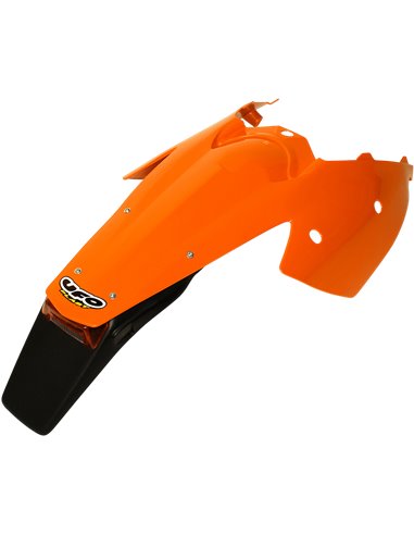 Pára-lama traseiro de enduro W- Stop-Farolim Ktm Exc orange Kt03081-127 UFO-Plast