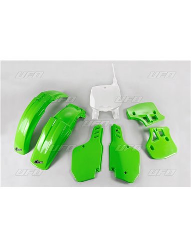 Kit de plástico UFO-Plast Color cor original Kawasaki KX500 KAKIT186999