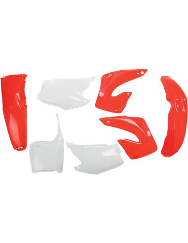 Kit de plásticos Honda Cr125-250 cor original Hokit100E-999 UFO-Plast