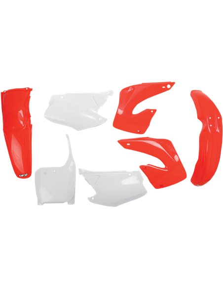 Kit de plásticos Honda Cr125-250 color original Hokit100E-999 UFO-Plast