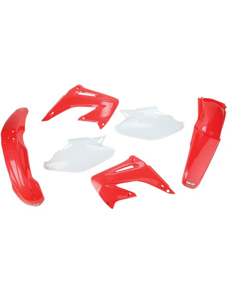 Kit de plástico Honda Cr125-250 cor original Hokit102E-999 UFO-Plast