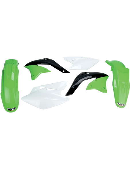 Kit de plásticos Kawasaki Kxf450 color original Kakit205E-999 UFO-Plast