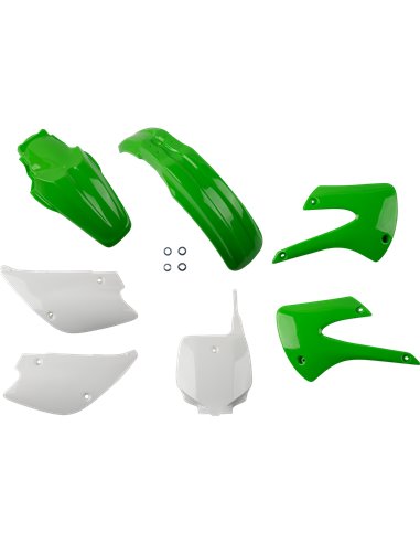 Kit plastique Kawasaki Kx85 couleur origine Kakit207E-999 UFO-Plast