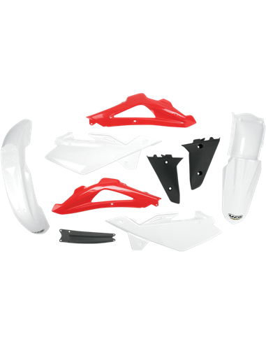 Kit de plásticos Husqvarna Tc 250-300-450 color original Hukit606E-999 UFO-Plast