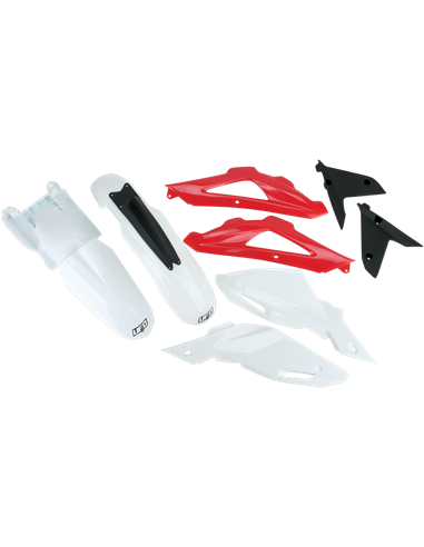 Kit de plásticos Husqvarna Tc 450 color original Hukit609E-999 UFO-Plast