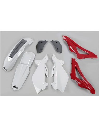 Kit de plásticos Husqvarna Cr 125-250 color original Hukit603E-999 UFO-Plast