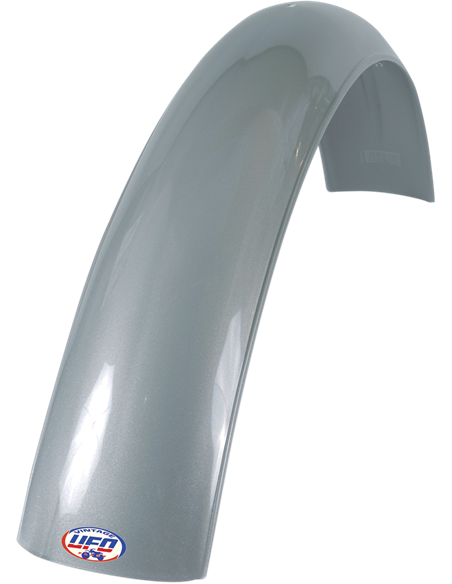 Vintage Uni Parafangs davanter Mx-Enduro (60-74) Silver UFO-Plast ME08000-S