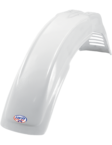 Vintage Uni Front Fender Mx-Enduro Maico (78-83) Gilera (81-84) branco UFO-Plast ME08008-W