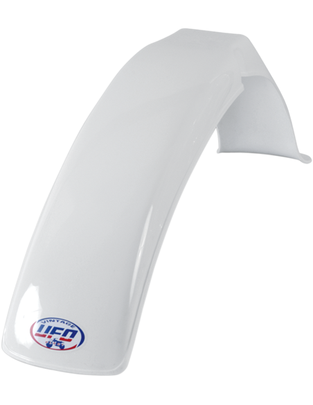 Garde-boue avant Vintage Uni Fantic 50-75-80-125Cc (79-82) blanc UFO-Plast ME08010-W