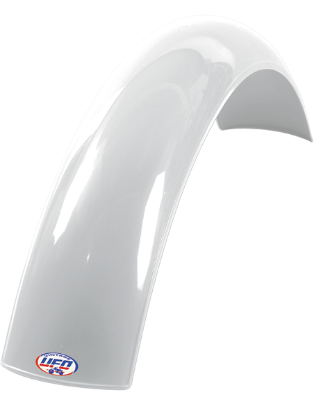 Vintage Uni Guardabarros trasero Cross (60-74) blanco UFO-Plast ME08020-W