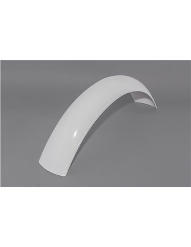 Vintage Uni Guardabarros trasero Cross (60-74) blanco UFO-Plast ME08020-W