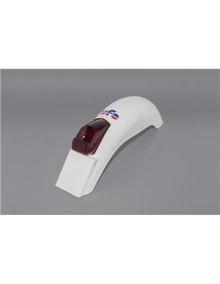 Garde-boue arrière Vintage Uni Enduro W- feu arrière (75-79) blanc UFO-Plast ME08025-W