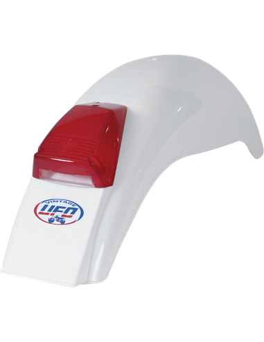 Vintage Uni Rear Fender Preston W- Taillight (75-79) white UFO-Plast ME08031-W