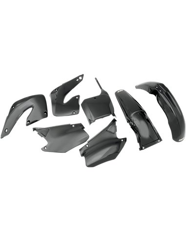 Kit de plásticos Honda Cr125-250 negro Hokit100E-001 UFO-Plast