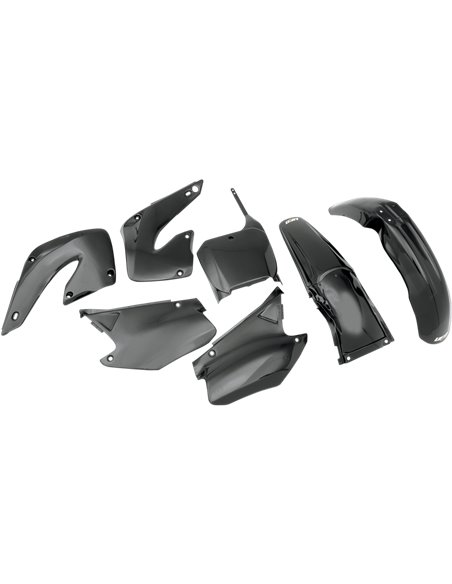 Kit de plásticos Honda Cr125-250 negro Hokit100E-001 UFO-Plast