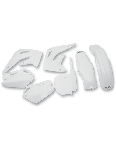 Kit de plàstics Honda Cr85 blanc Hokit109E-041 UFO-Plast