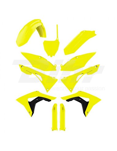 Complete Plastics Kit Polisport Beta yellow fluor 90739