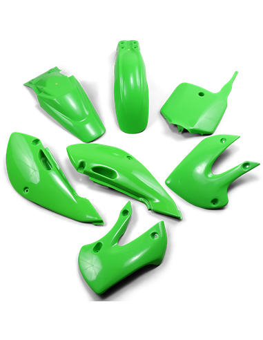 Plastic kit Kawasaki Klx110 Kx-green Ka37002026 UFO-Plast