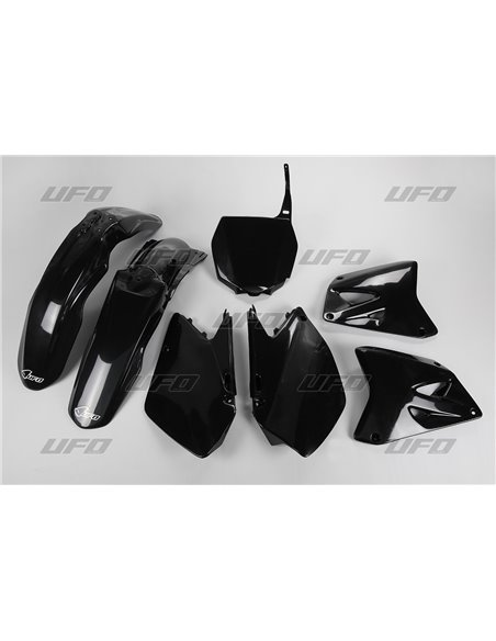 Suzuki Rm125-250 (exceto EUA) kit de plástico preto Sukit406E-001 UFO-Plast