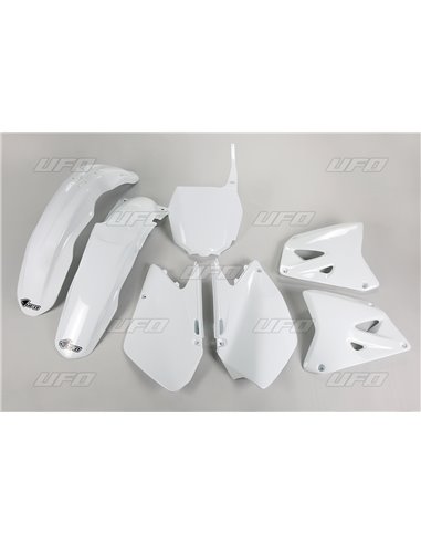 Kit de plàstics Suzuki Rm125-250 (except Usa) blanc Sukit406E-041 UFO-Plast