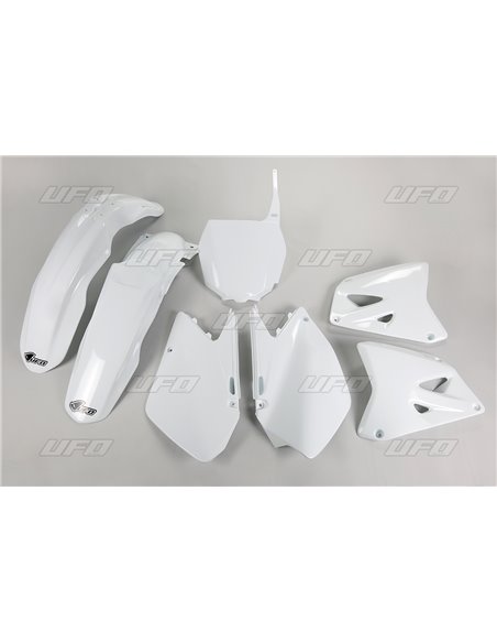 Kit de plàstics Suzuki Rm125-250 (except Usa) blanc Sukit406E-041 UFO-Plast