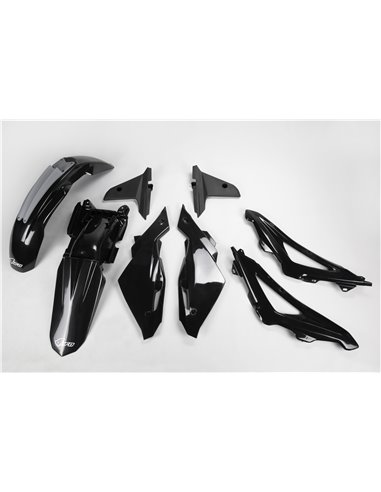Husqvarna Cr 125 Black Plastic Kit Hukit611E-001 UFO-Plast