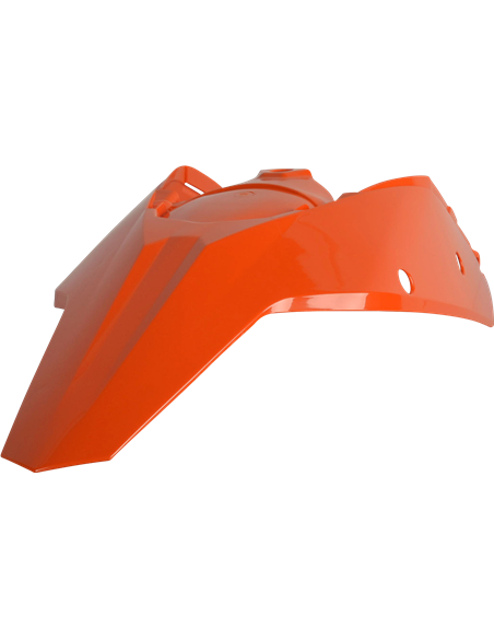 KTM SX,250 SX, SX-F - Garde-Boue Arrière et Caches Latéraux Orange - Modèles 2007-10 Polisport 8567900008