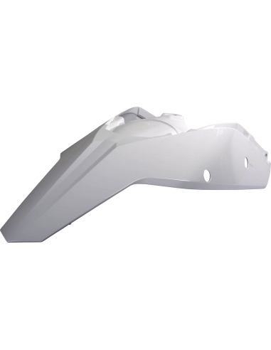 KTM SX,250 SX, SX-F - Guardabarros Trasero y Tapas Laterales Blanco - Modelos 2007-10 Polisport 8567900013
