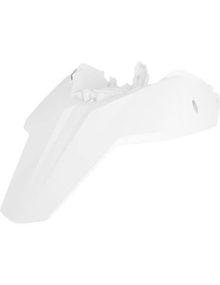 KTM 65 SX - Guardabarros Trasero y Tapas Laterales Blancas - Modelos 2009-15 Polisport 8571600019