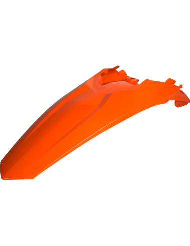 KTM SX,SX-F,XC,XC-F - Garde-Boue Arrière Orange - Modèles 2011-15 Polisport 8595400007