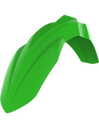Kawasaki KX250F - Front Fender Green - 2017-20 Models Polisport 8574500001