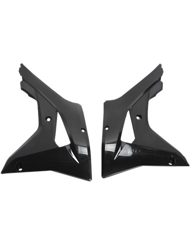 Radiator covers Honda Crf450Rx black Ho04683-001 UFO-Plast