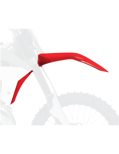 Guardabarros delantero GAGSGAS RED Polisport 8566800002