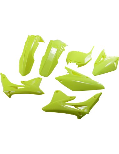 Kit de plástico completo UFO-Plast Suzuki amarelo fluor SUKIT417DFLU