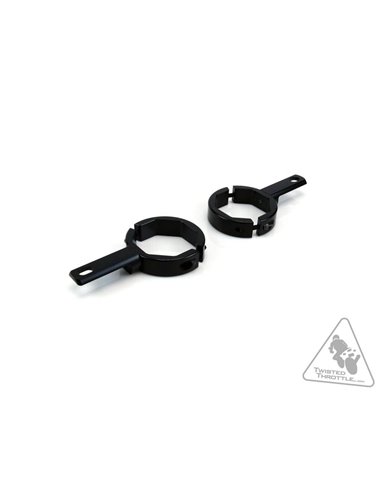 Denali Inverted Forks Light Mount Ø50-60mm Black