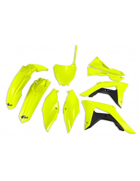 Honda Crf450R plastic kit yellow Hokit123-Dflu UFO-Plast