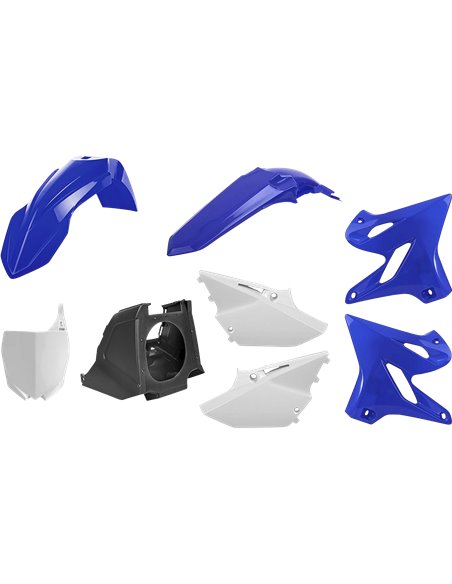 Yamaha YZ125, YZ250 - Kit Plàstica Restyling Color OEM - Models 2002-20 Polisport 90716