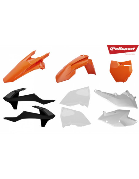 Plastic Kit EXC / F 17-19 OEM18 Polisport 90751