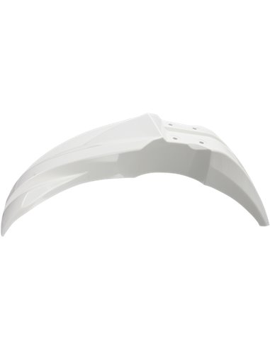 Guarda-lamas dianteiro UFO-Plast branco Kawasaki KX250-450F