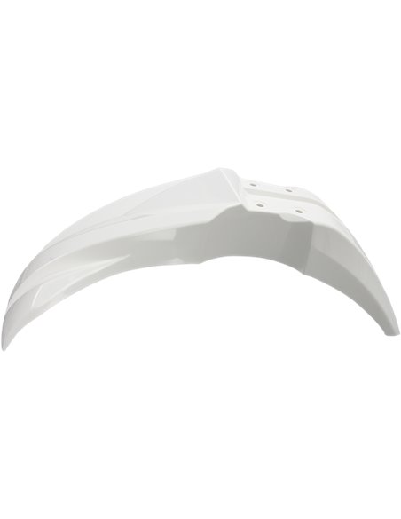 Guardabarros delantero UFO-Plast blanco Kawasaki KX250-450F