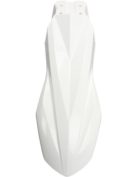 UFO-Plast front fender white Kawasaki KX250-450F