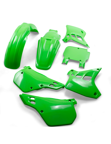 Kit de plástico UFO-Plast Color cor original Kawasaki KX125 KAKIT196999