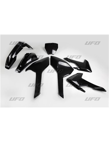 Kit de plásticos Husqvarna negro Hukit616-001 UFO-Plast