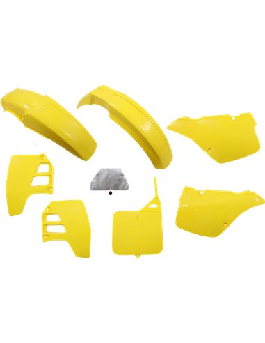 Kit de plàstics UFO-Plast Color color original groc Suzuki RM250 SUKIT398999