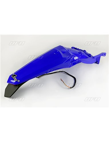 PÃ¡ra-lama traseiro de UFO + suporte de placa com LED azul Yamaha WR250F