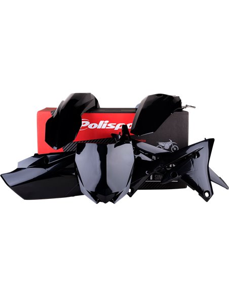 Yamaha YZ250F - MX Plastic Kit Black- 2014-18 Models Polisport 90583